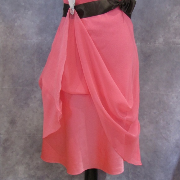 NEW DaVinci Bubblegum Chocolate Pink Brown Dress - Picture 3 of 6